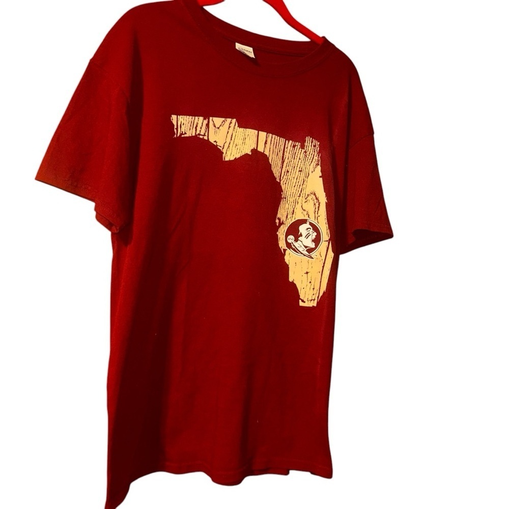 Adult Florida State seminoles FSU Florida print shirt Large L
